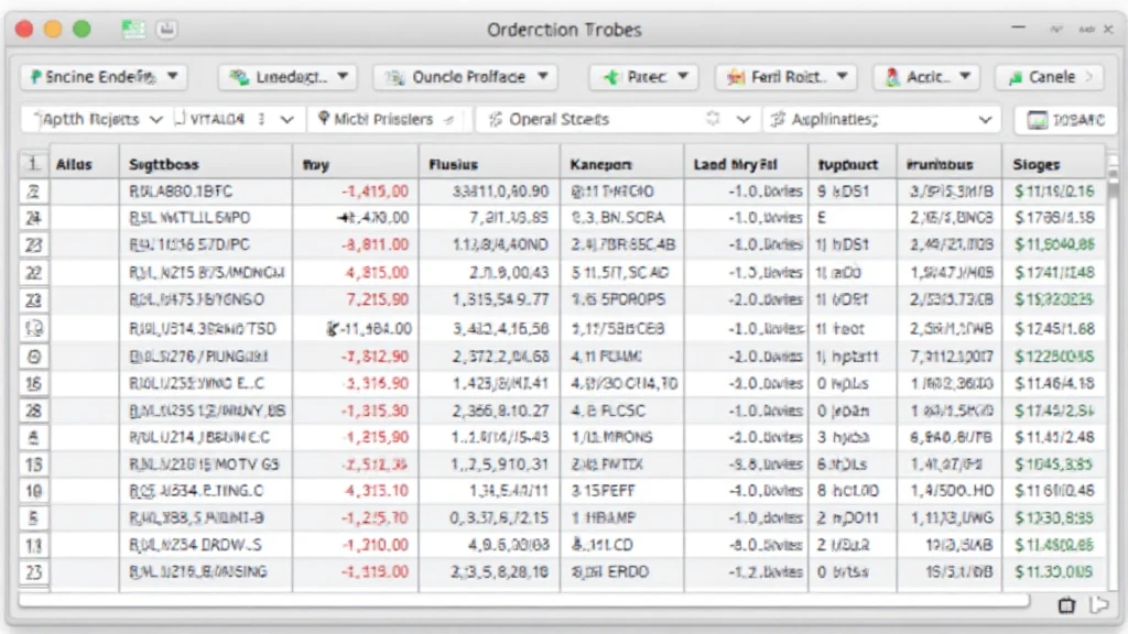 HIBT order book depth visualization tool