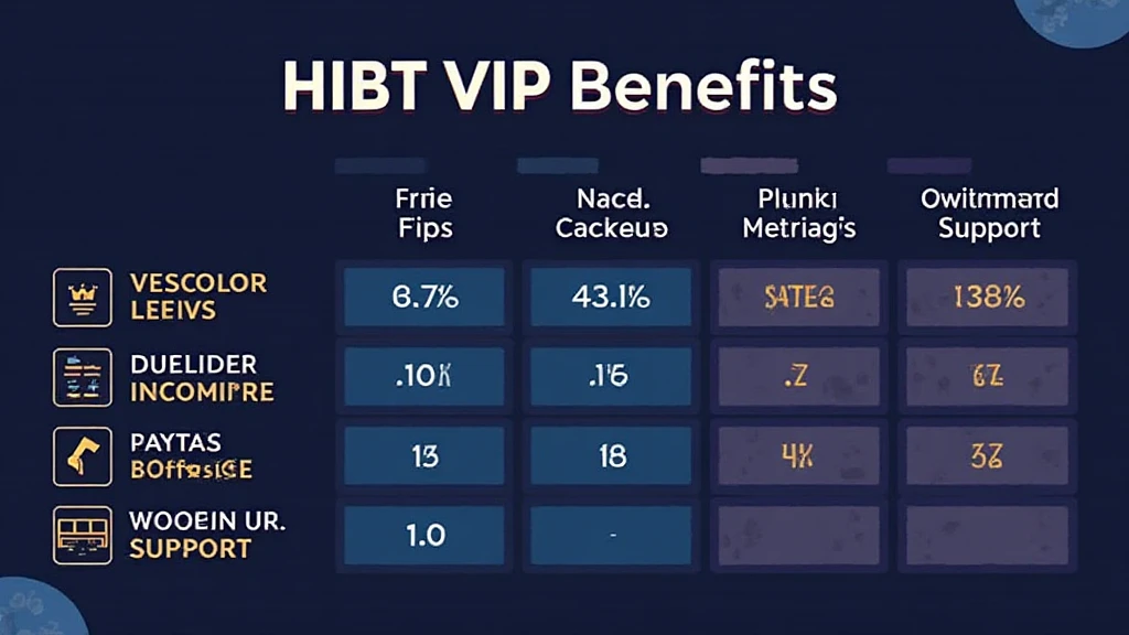 HIBT VIP tier benefits breakdown