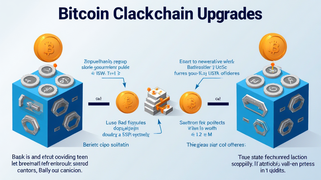 Bitcoin blockchain upgrades