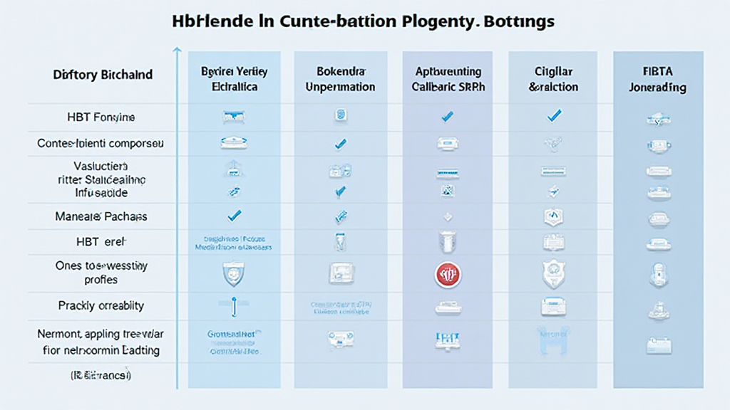 HIBT comparison with other exchanges