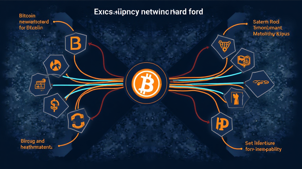 Bitcoin network hard fork impact