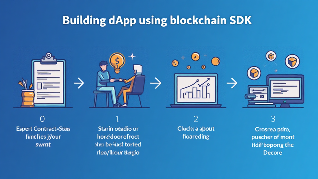 how to build dApp using blockchain SDK step by step